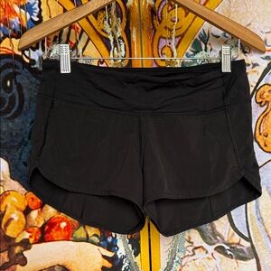 Lululemon Women's Black Running Shorts